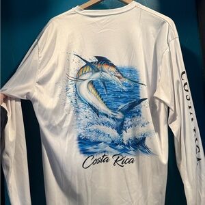 Costa Rica Graphic Long Sleeve Shirt